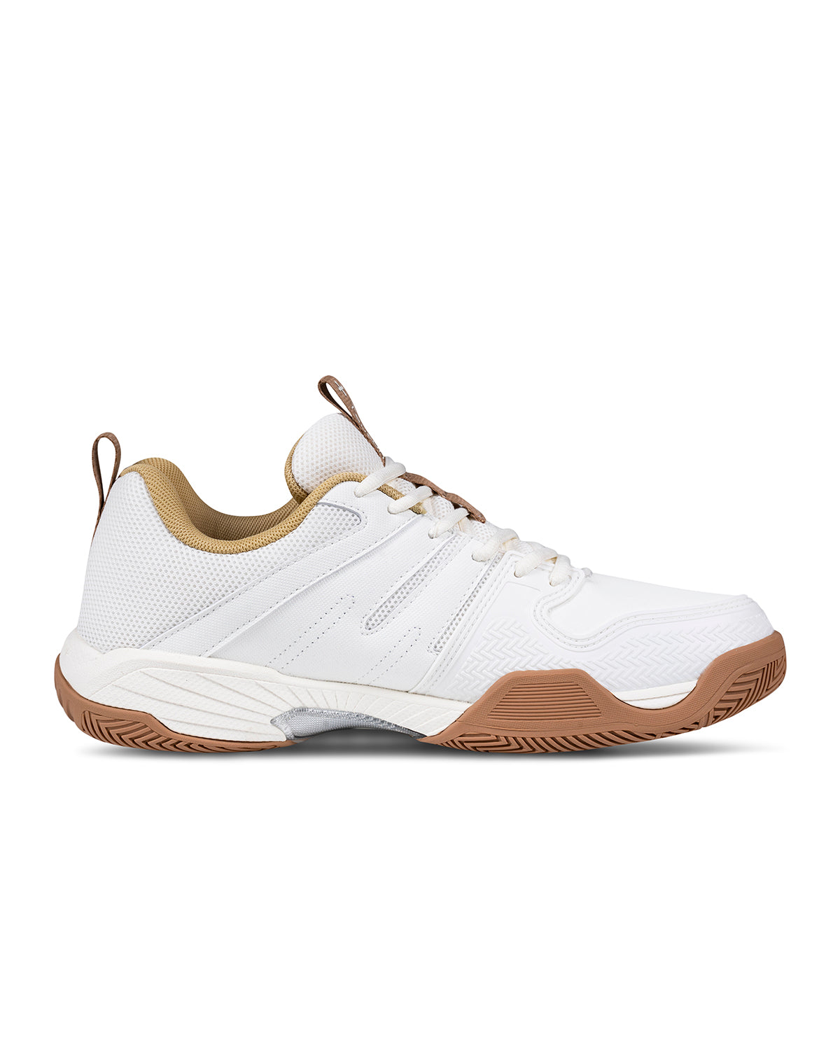 Teuton ST2 All Court shoe Light Grey - studio front view