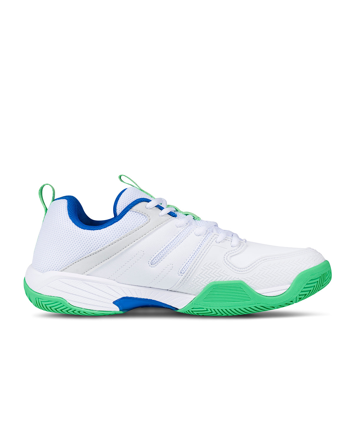 Teuton ST2 All Court shoe White Sonic - studio front view