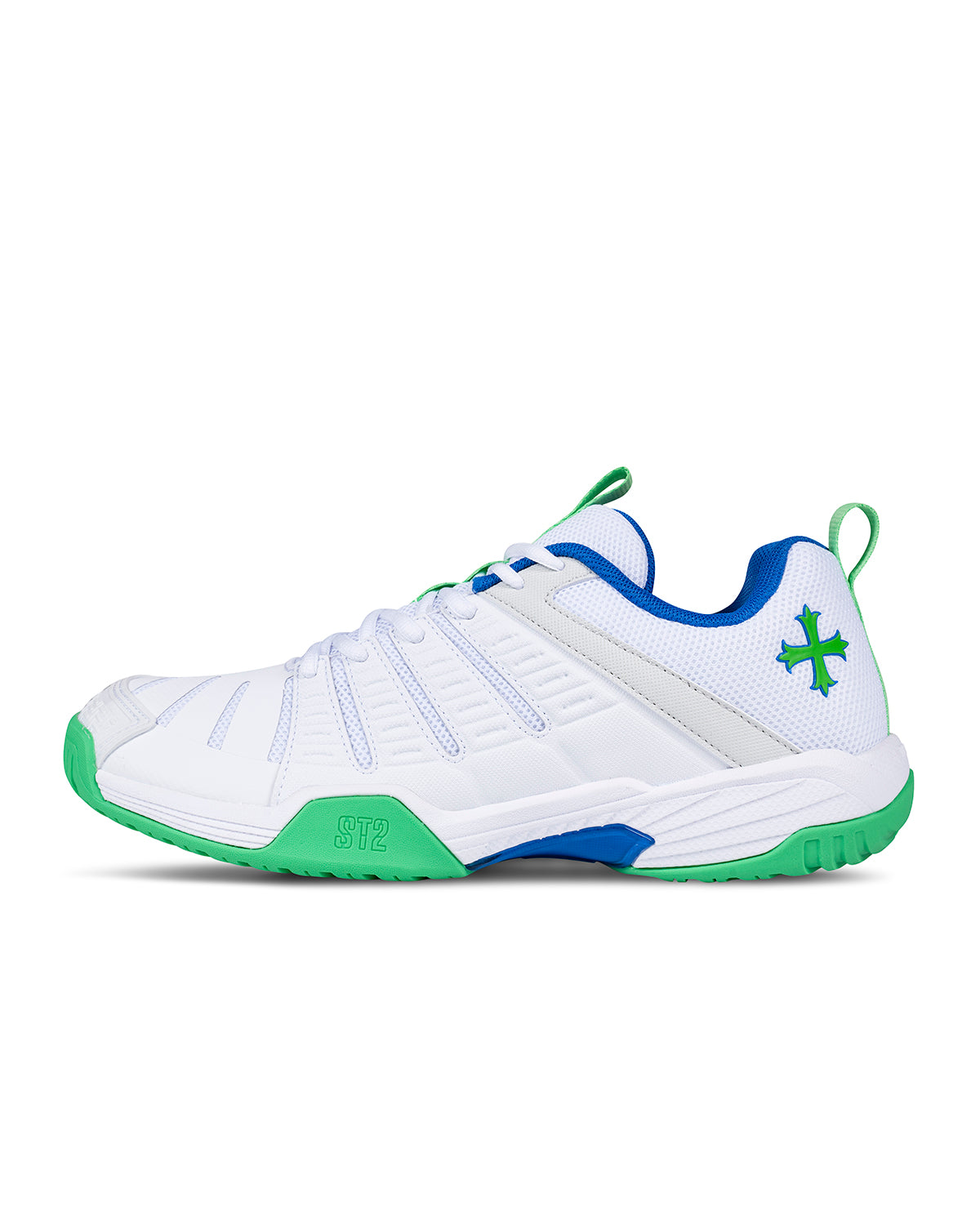 Teuton ST2 All Court shoe White Sonic - studio lateral view
