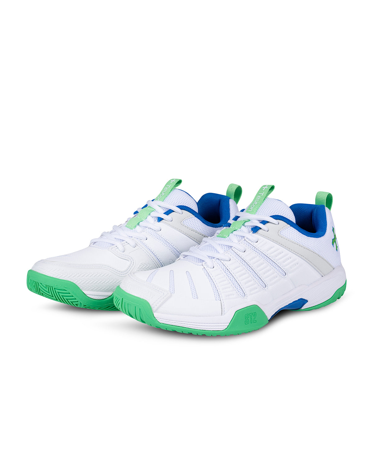 Teuton ST2 All Court shoe White Sonic - studio three-quarter view