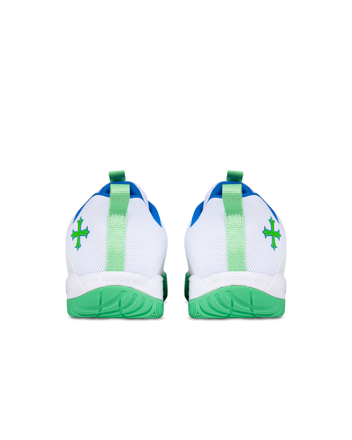 Teuton ST2 All Court shoe White Sonic - studio heel detail