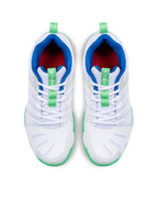 Teuton ST2 All Court shoe White Sonic - studio outsole view herringbone grip