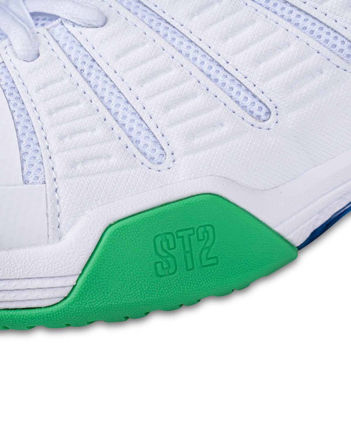Teuton ST2 All Court shoe White Sonic - studio pair shot
